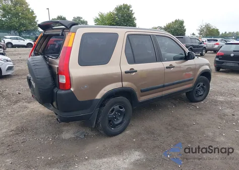2002 Honda Cr-V Lx из США, поврежденный, VIN JHLRD78442C019313